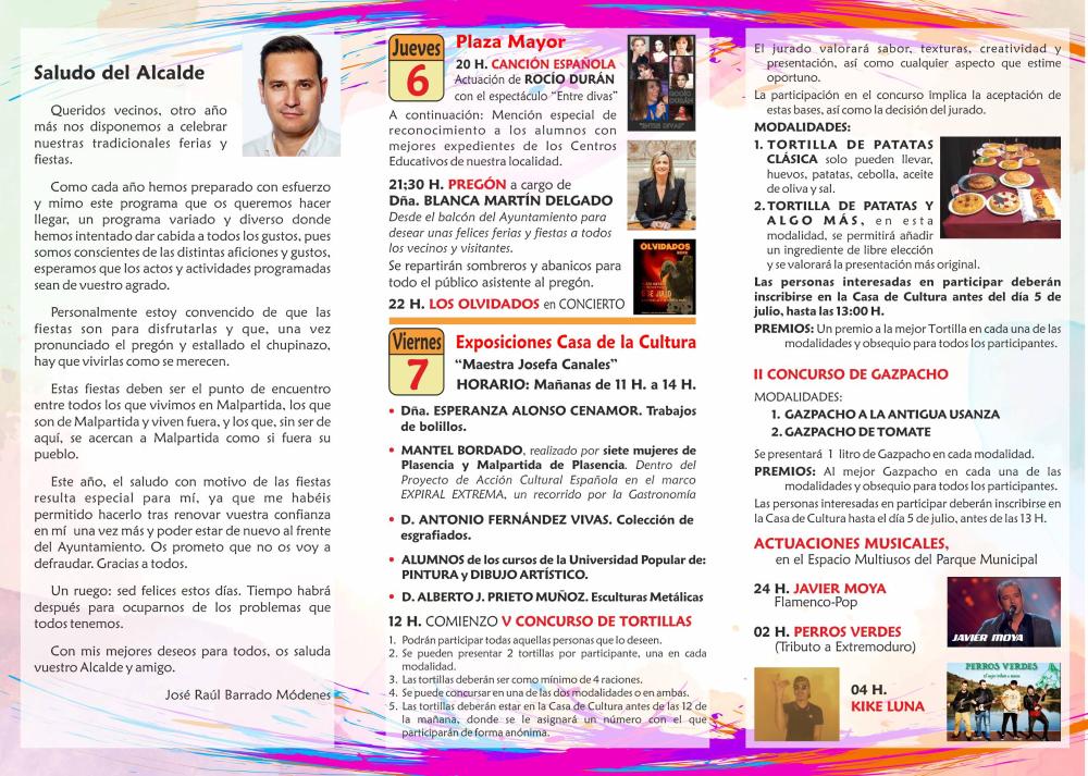 Imagen ¿¿¿¿¿ PROGRAMA FERIAS Y FIESTAS 2023. ¿¿¿¿¿¿