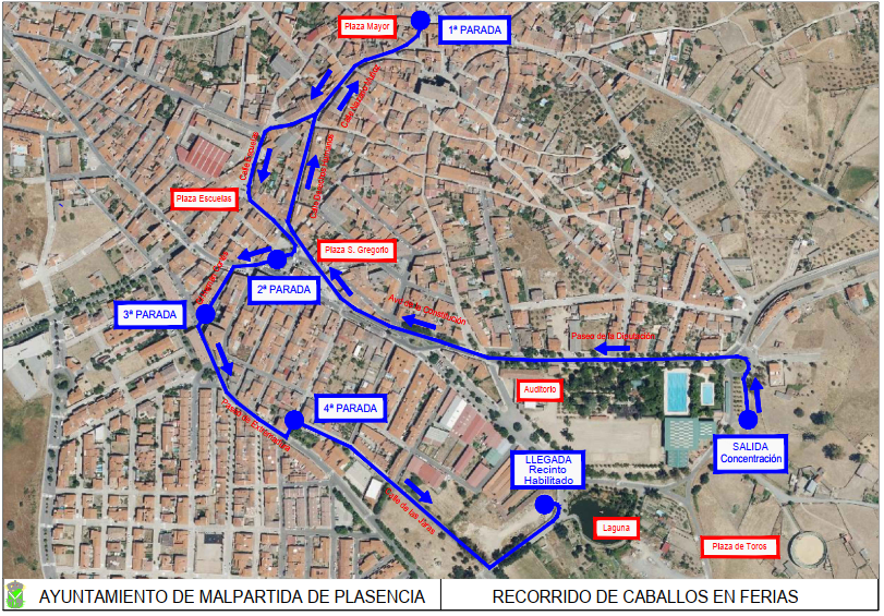 Imagen Recorrido Paseo a caballos y enganches FERIAS Y FIESTAS 2023
