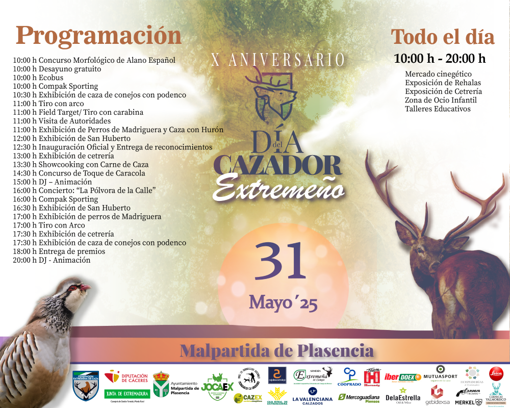 Imagen X ANIVERSARIO DÍA DEL CAZADOR EXTREMEÑO