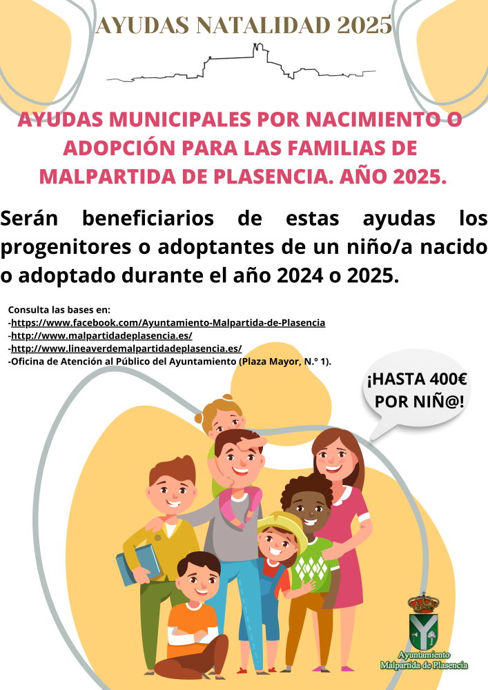 Imagen BASES AYUDAS A LA NATALIDAD 2025