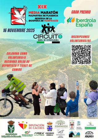 Imagen VOLUNTARIOS MEDIA MARATÓN - 16 NOVIEMBRE 2025
