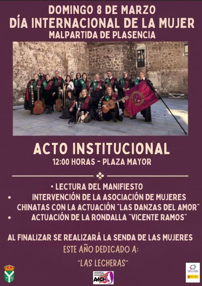 Imagen ACTO INSTITUCIONAL DIA INTERNACIONAL DE LA MUJER