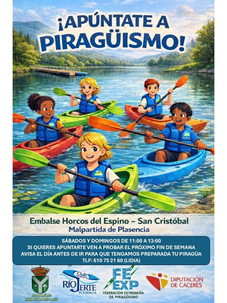 Imagen Actividad de piragüismo en el embalse de San Cristóbal