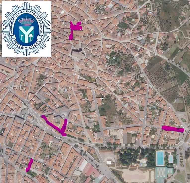 Imagen CORTES DE TRÁFICO. FESTIVIDAD DE LA LUZ