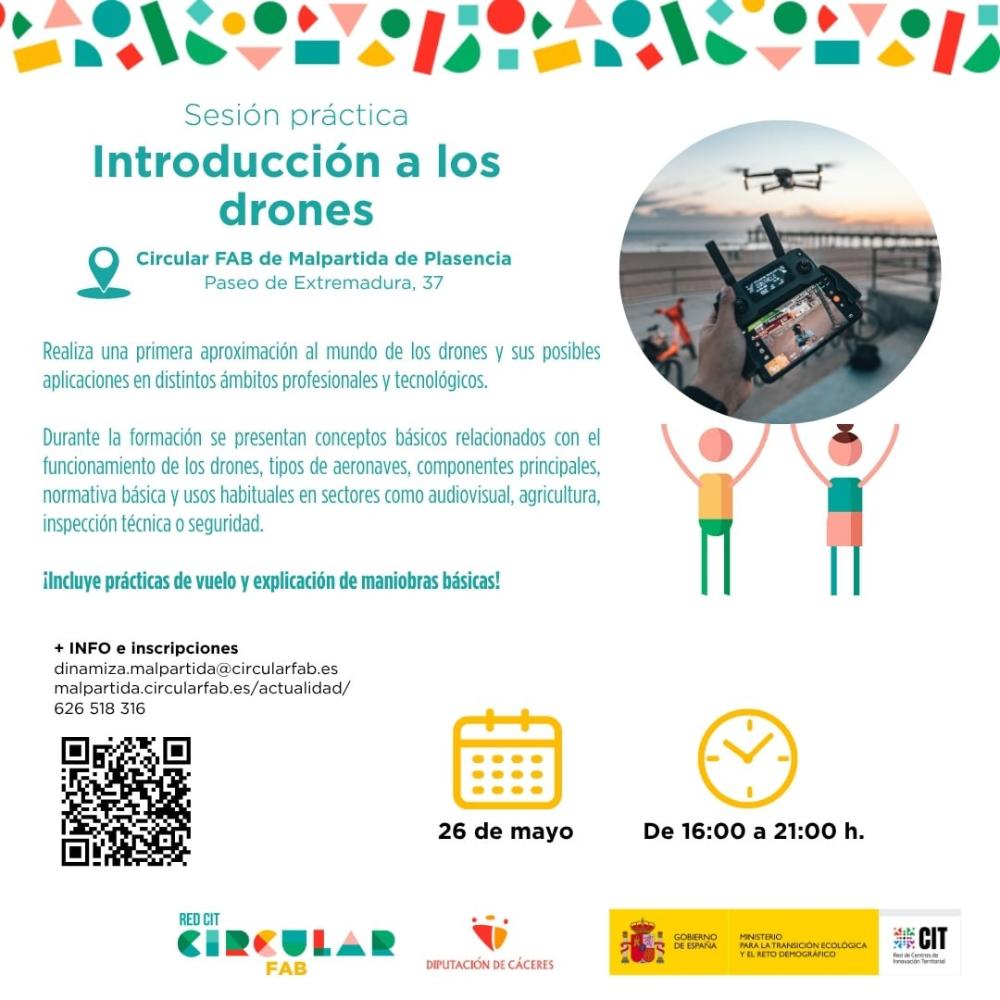 Imagen ¿Te gustaría aprender a volar un dron?