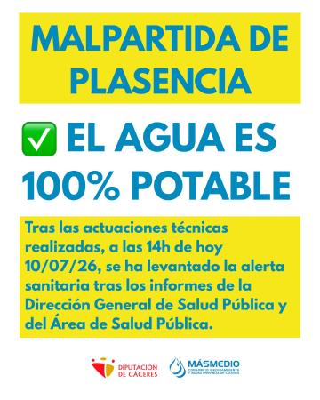Imagen EL AGUA ES 100% POTABLE