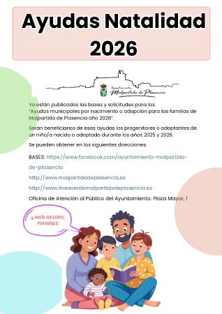 Imagen AYUDAS A LA NATALIDAD 2026